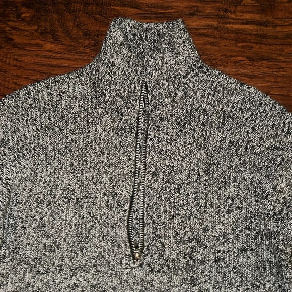 NWT Vero Moda Long Sleeve Black & Gray Sweater Dress (S) - Picture 3 of 6